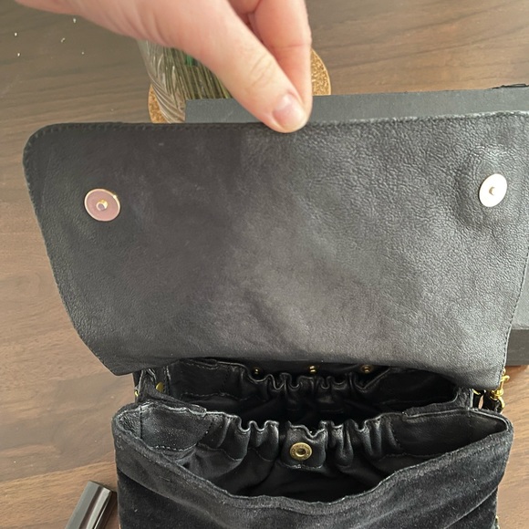 Jérôme Dreyfuss Bag Model Bobi velvet Black - Picture 2 of 5